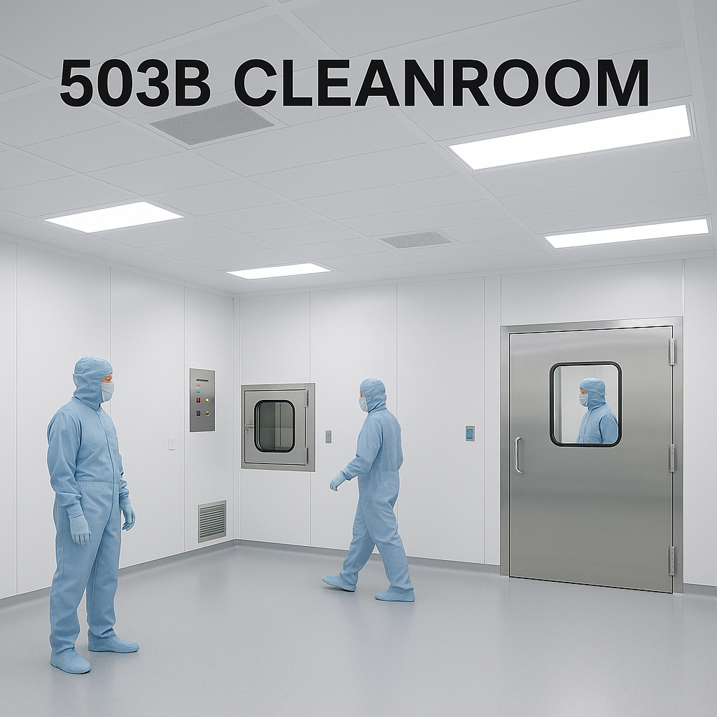 ข้อกำหนดห้องทำความสะอาดกุญแจสำหรับอุตสาหกรรม 503 B