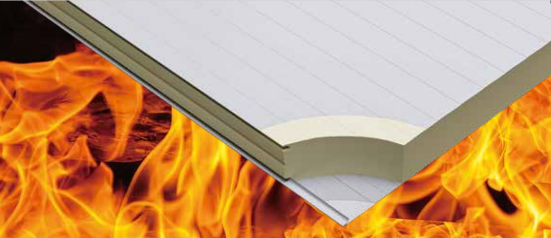 ไฟลามไฟ - sbi 1 ไฟสูงวัสดุโพลียูรีเทนแผงจัดเก็บความเย็น